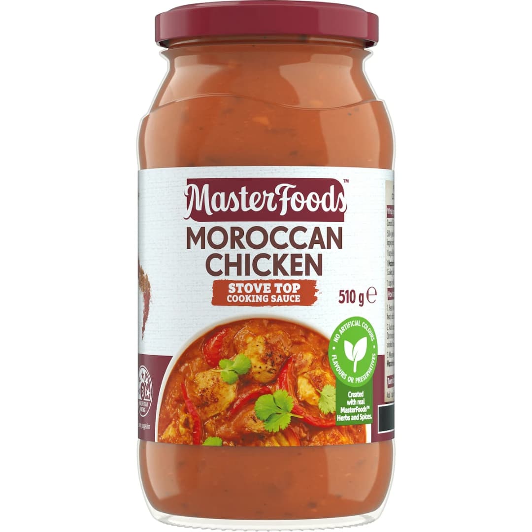Moroccan Chicken Stove Top Cooking Sauce