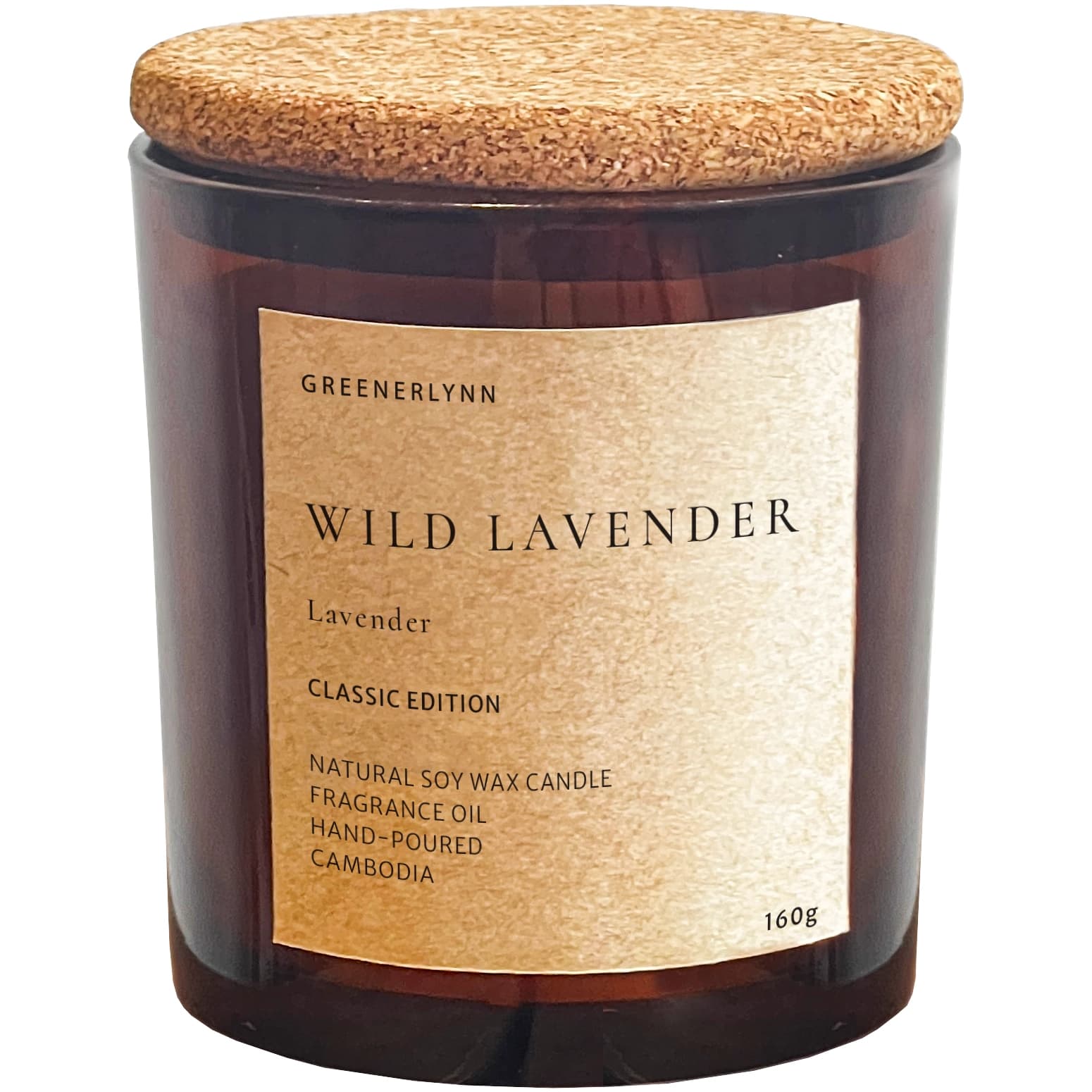 Wild Lavender Candle - Classic Edition 1