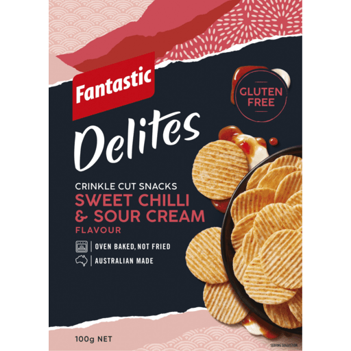 Delites Sweet Chilli & Sour Cream Flavour