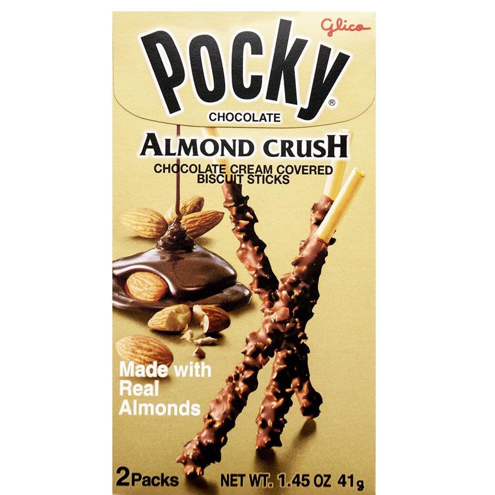 Almond Crush Chocolate Cream Covered Biscuit Sticks