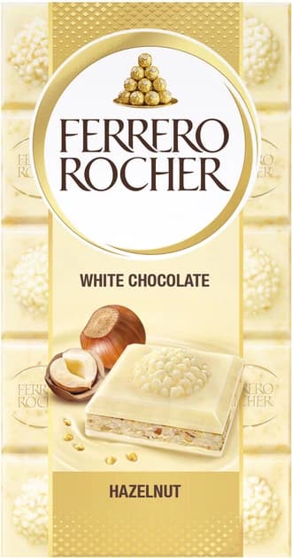 White Chocolate with Hazelnut