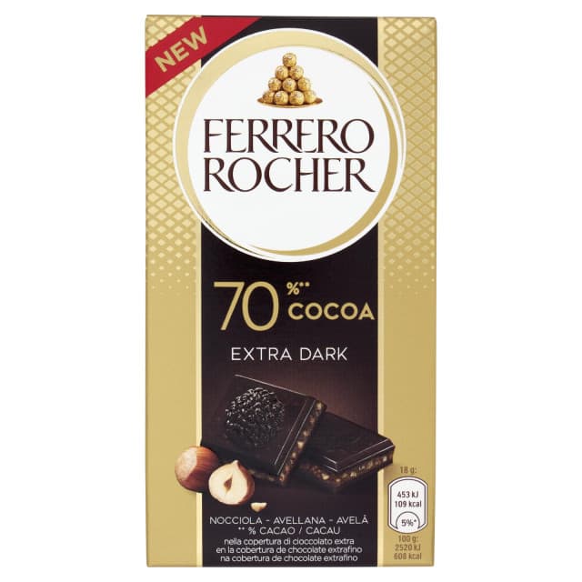 70% Dark Chocolate with Hazelnut