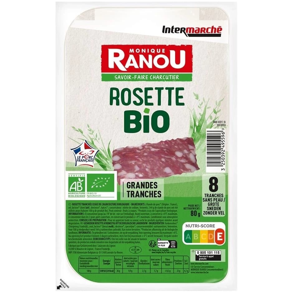 Organic Rosette Slices
