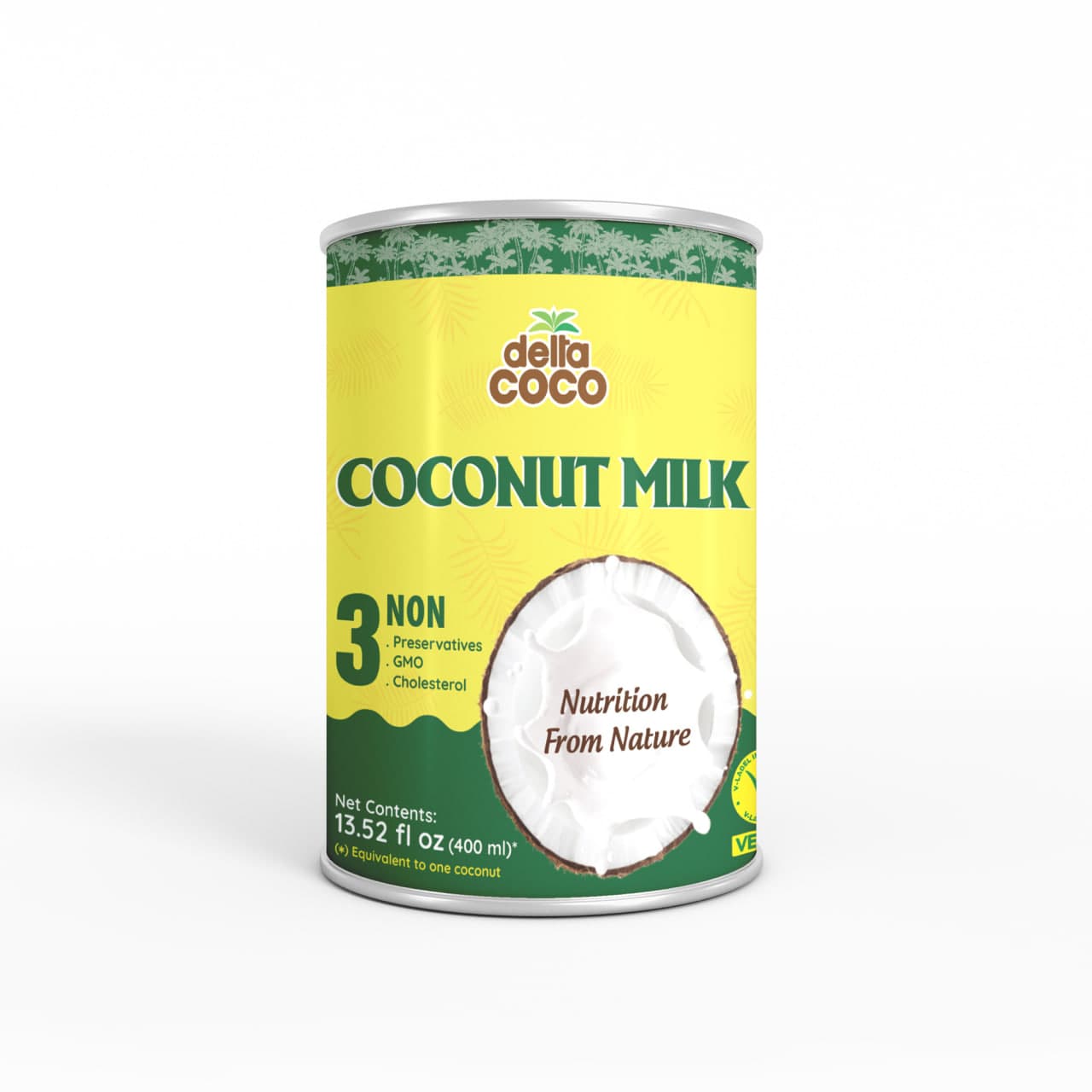 Natural Coconut Milk - Delta Coco