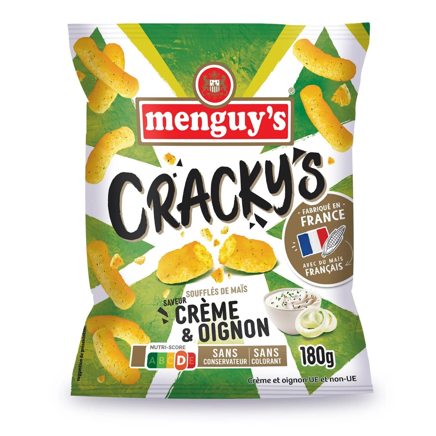 Cream and Onion Cracky's