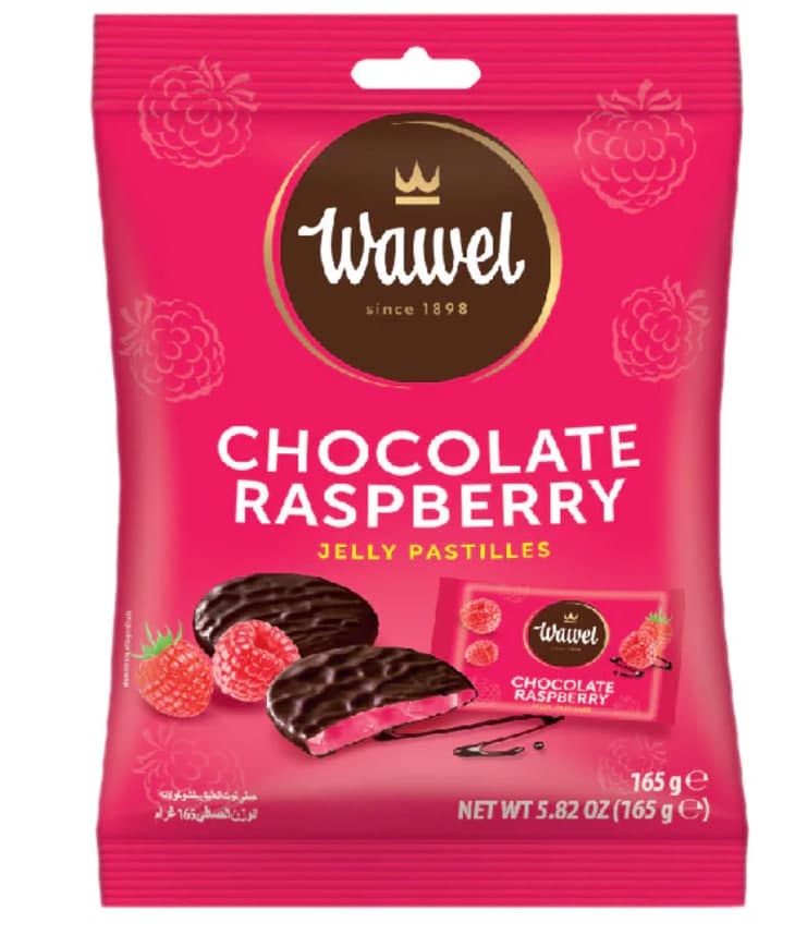 Chocolate Raspberry Jelly Pastilles