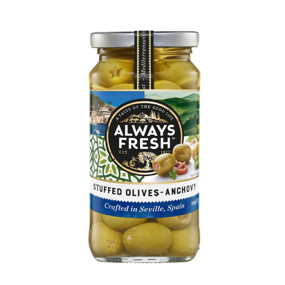 Stuffed Olives Anchovy