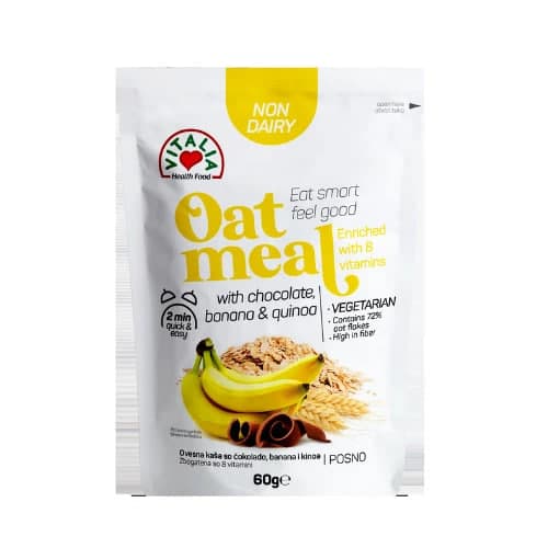 Oat Meal with Chocolate Banana & Quinoa