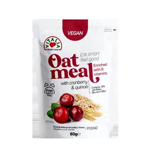 Oat Meal with Cranberry & Quinoa