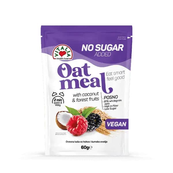 Oat Meal with Coconut & Forest Fruits 
