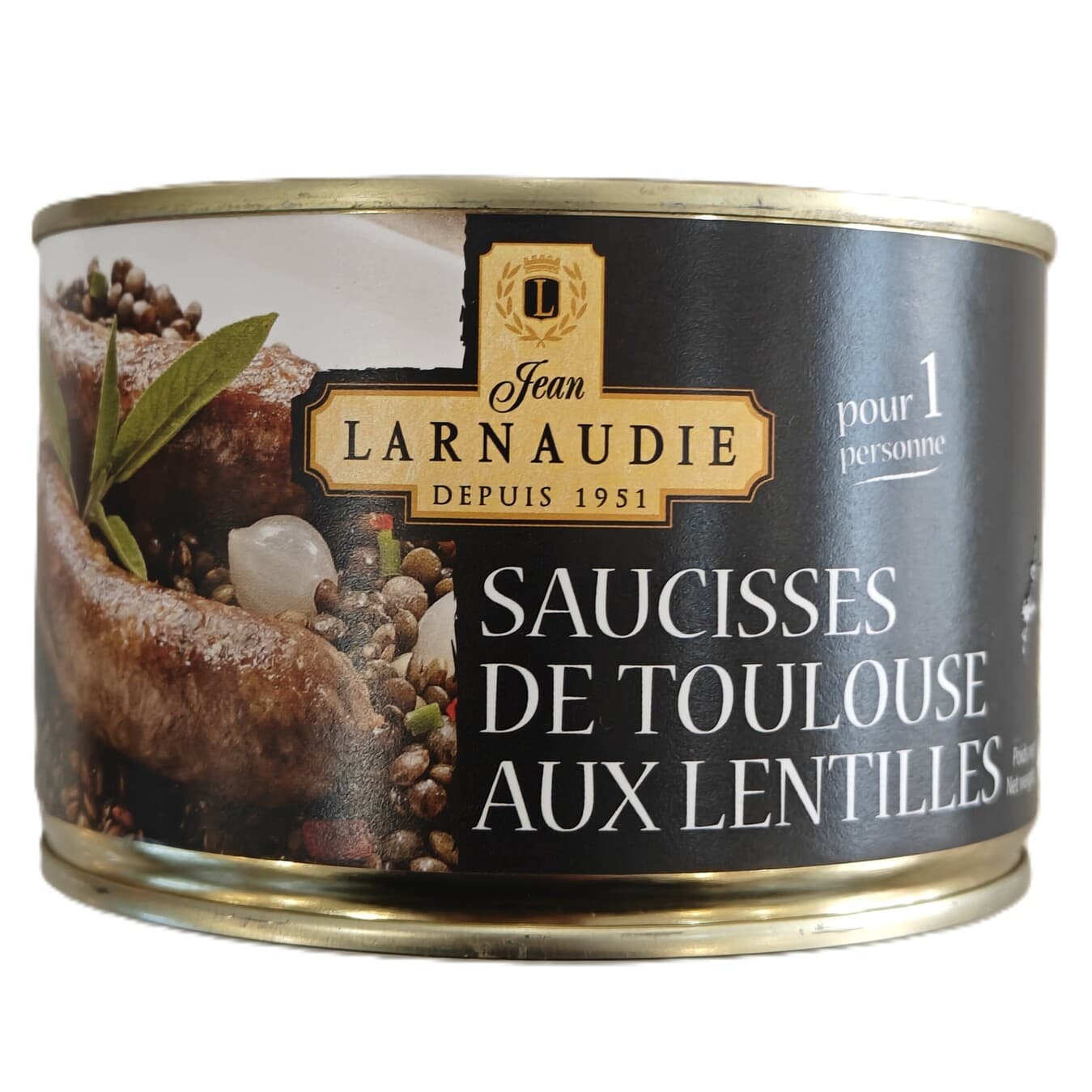 Toulouse Sausages with Lentils