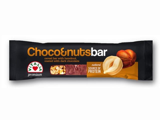 Choco & Nut Bar with Dark Chocolate Bar