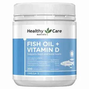 Fish Oil + Vitamin D - Healthy Care