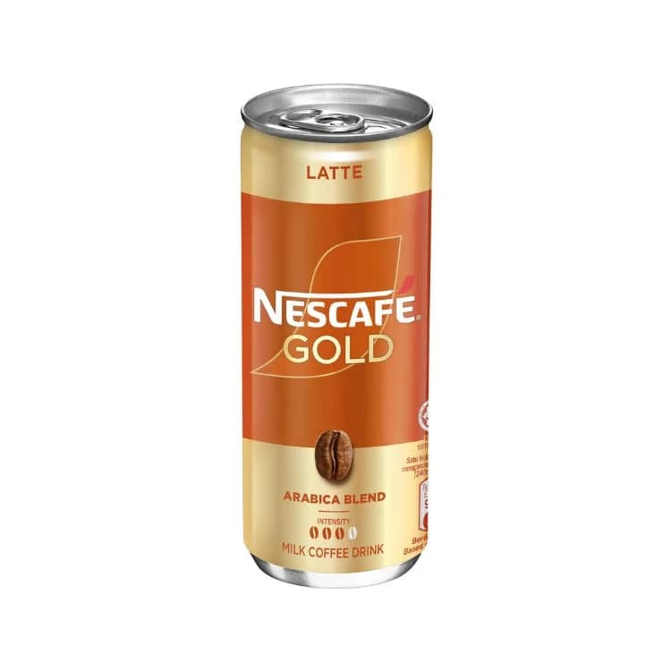 Gold Latte Coffee Drink