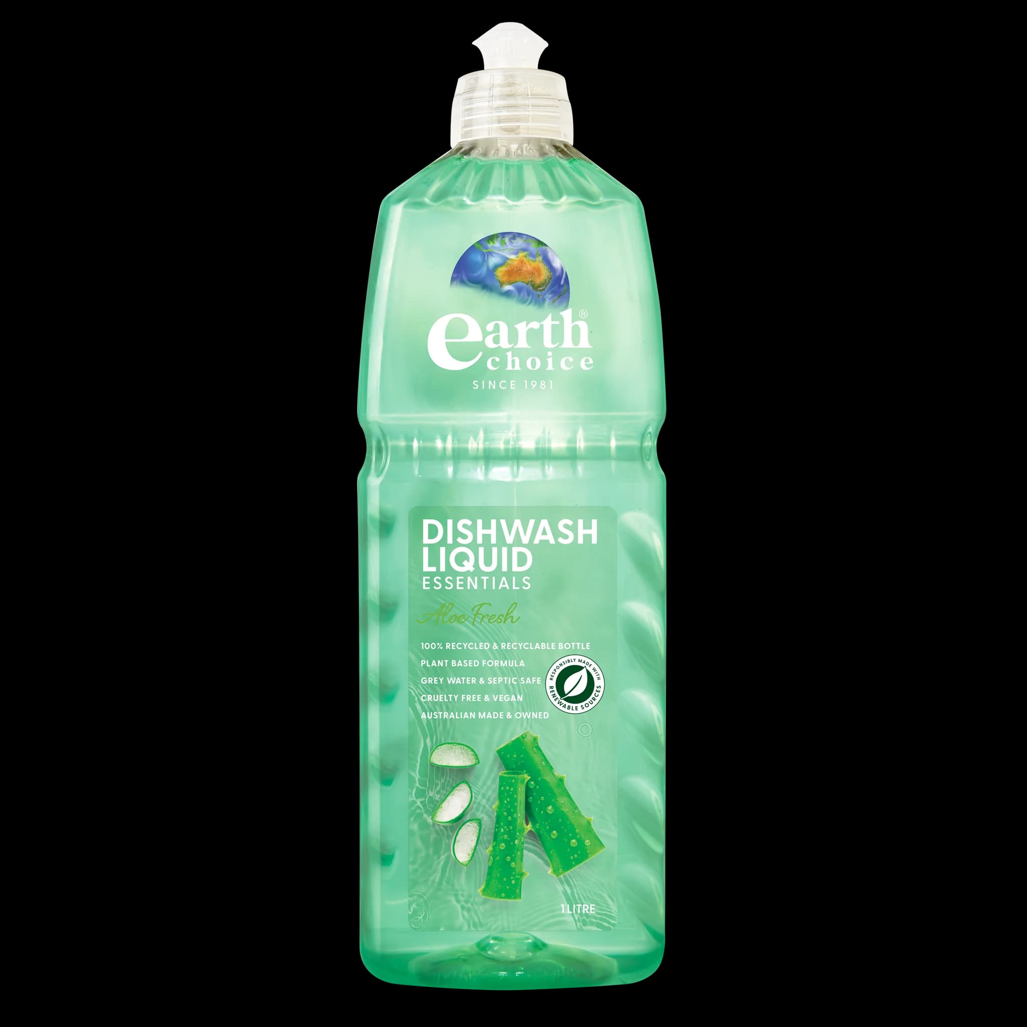 សាប៊ូទកលាងចានក្លិនប្រទៀល-Earth Choice 1