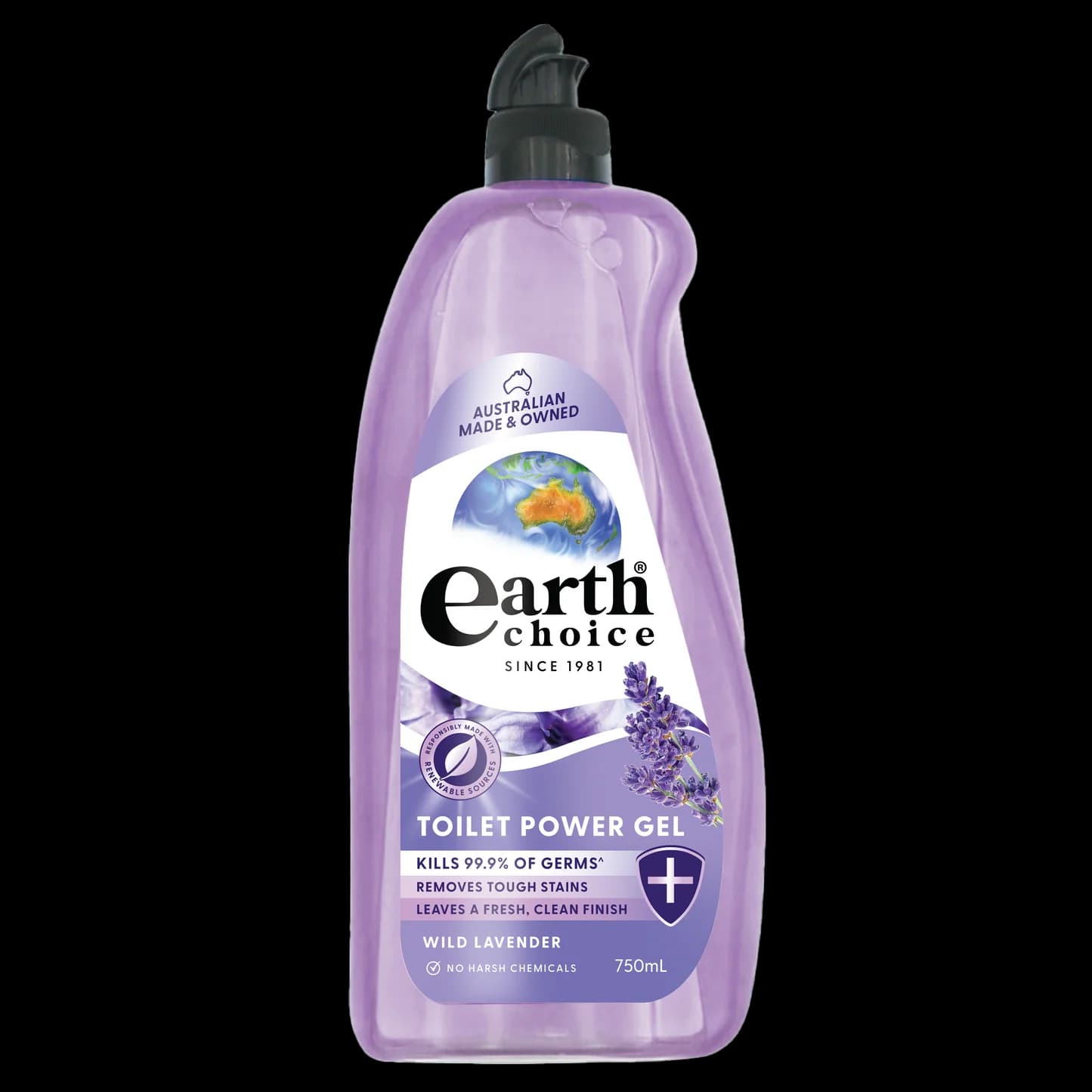 Toilet Power Gel Wild Lavender