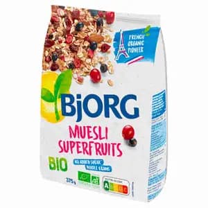 Organic Muesli Superfruit No Added Sugar - Bjorg