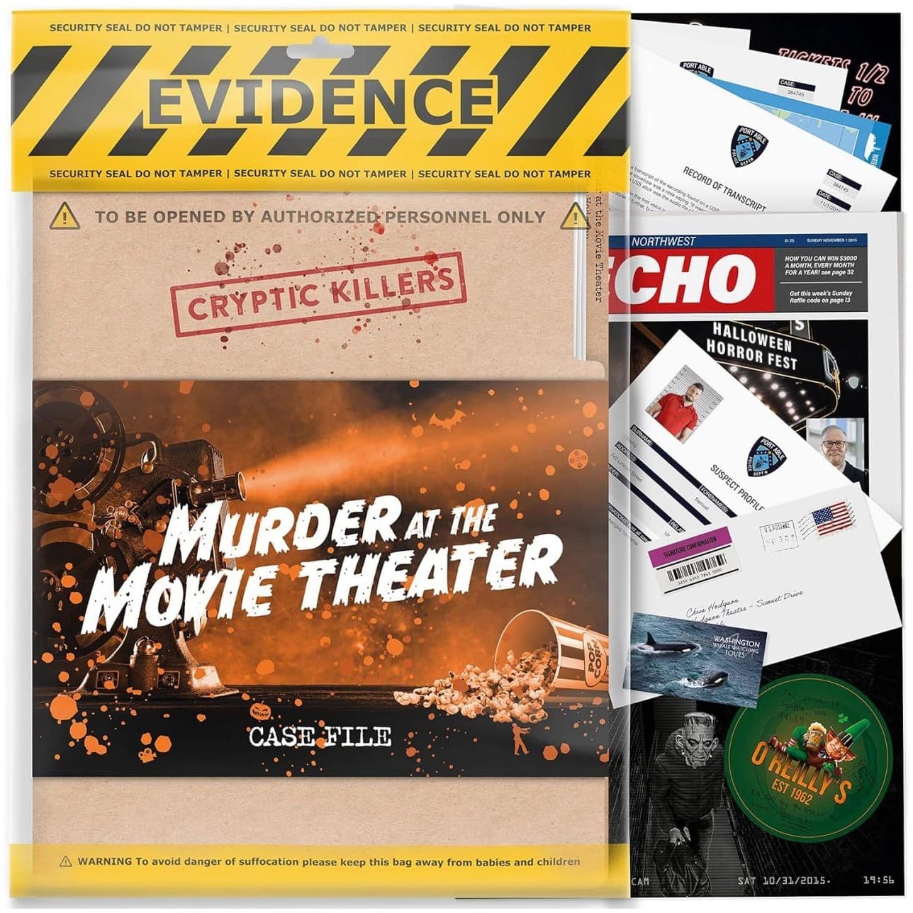 Unsolved Case Files Murder at the Movie Theater