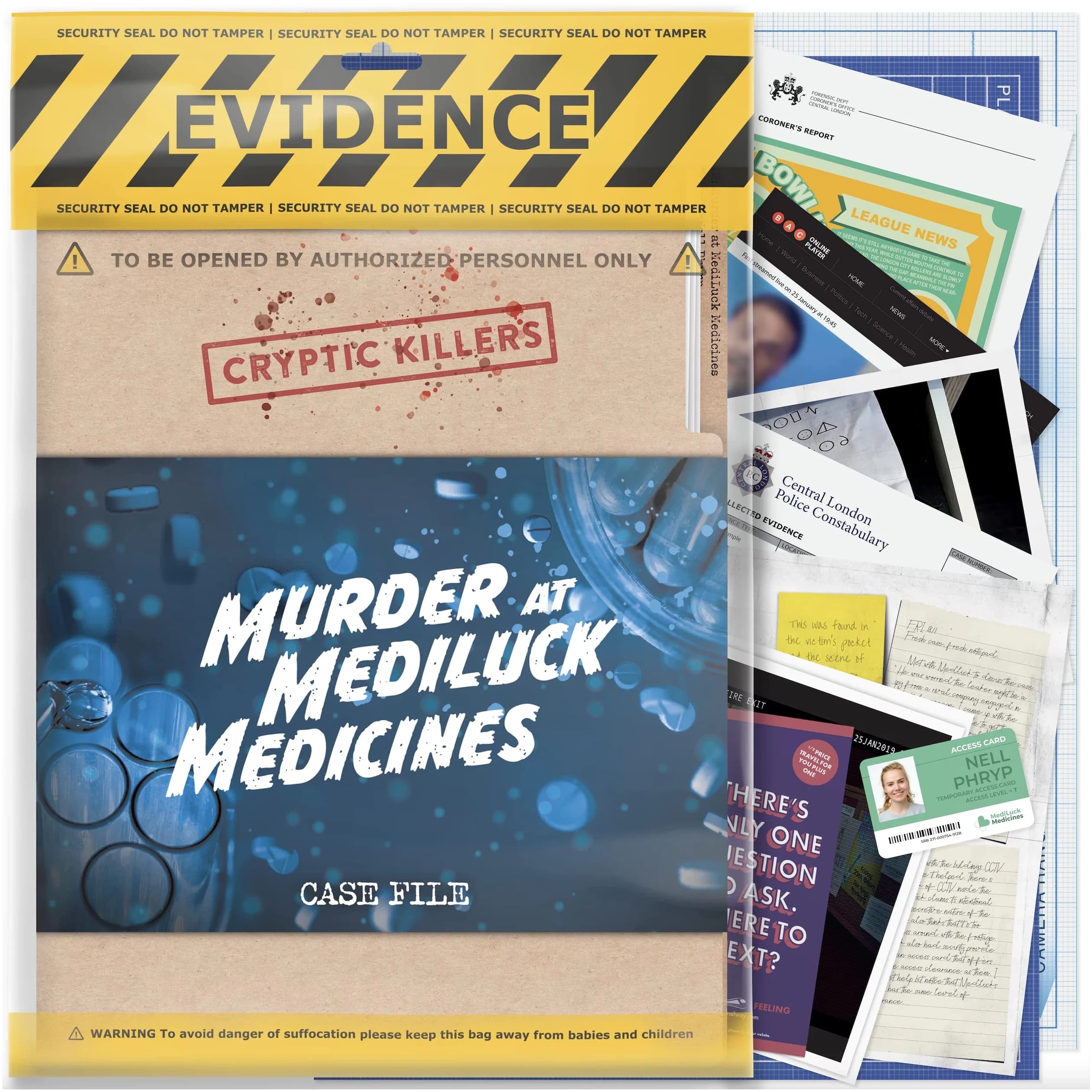 Unsolved Case Files Murder at Mediluck Medicines