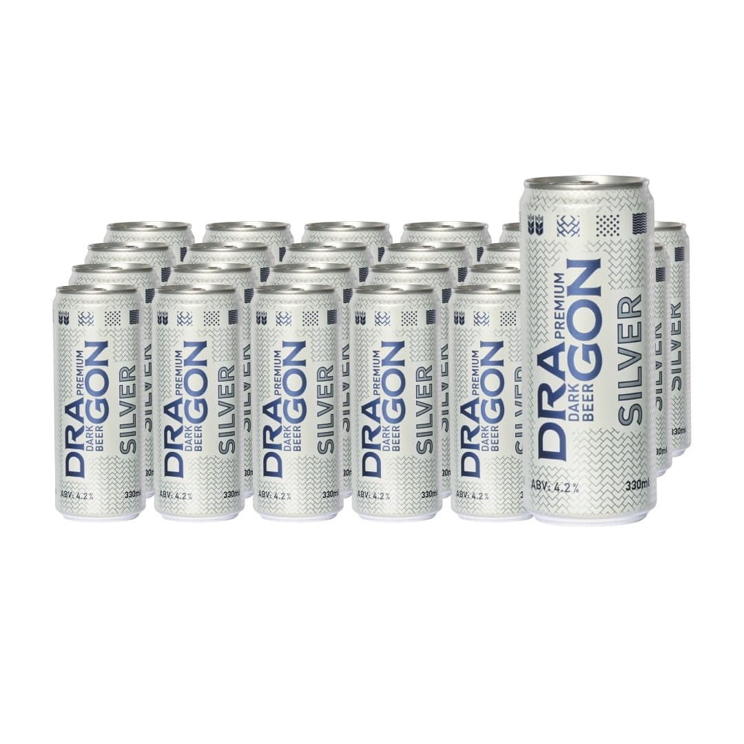 Premium Dark Beer Silver - Dragon
