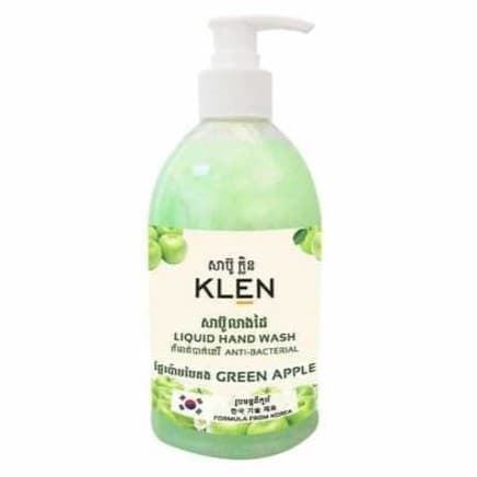 Anti-Bacterial Liquid Hand Wash Green Apple - Klen
