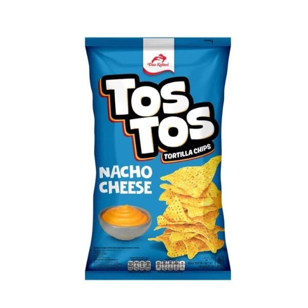 Nacho Cheese Tortillas Chips - Tos Tos