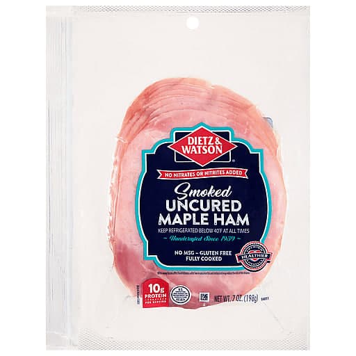 Smoked Uncured Maple Ham