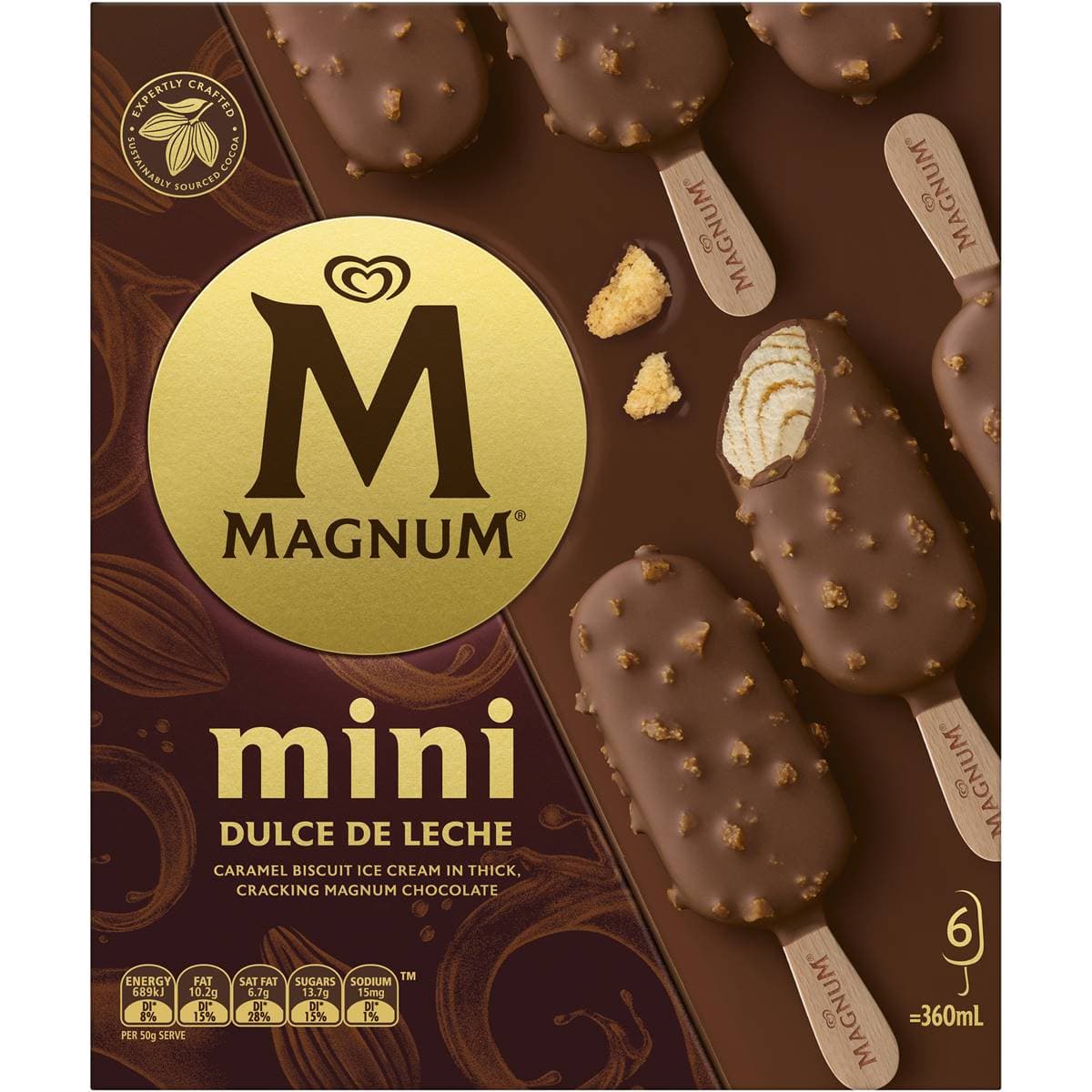 Mini Dulce de Leche (Caramel Biscuit Ice Cream in Thicck)