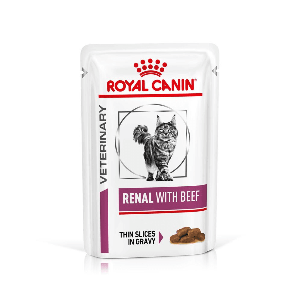 Renal with Beef Thin Slices in Gravy Pouch