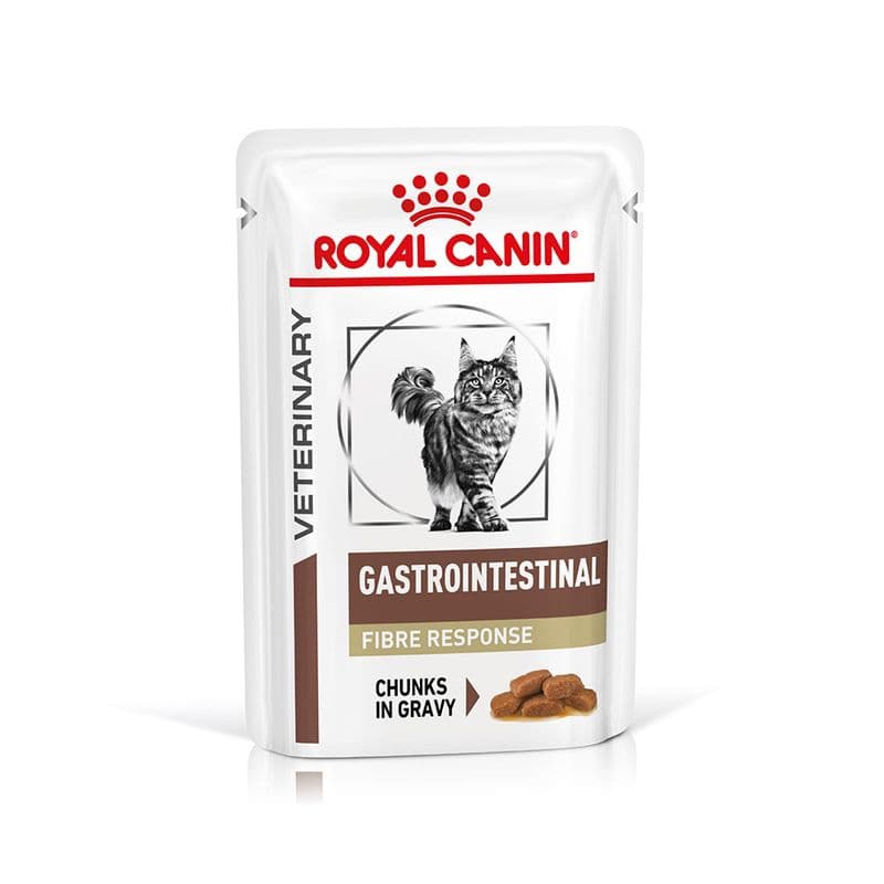 Gastrointestinal Fibre Response Chunks in Gravy Pouch