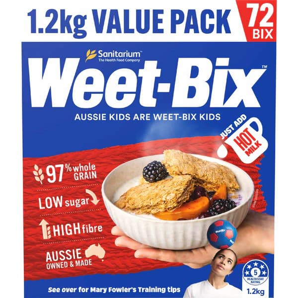 Weet-Bix 97% Wholegrain Value Pack