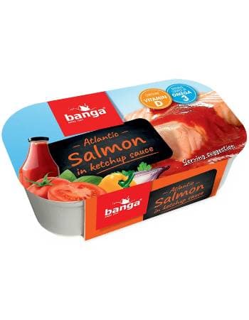 Atlantic Salmon in Ketchup Sauce