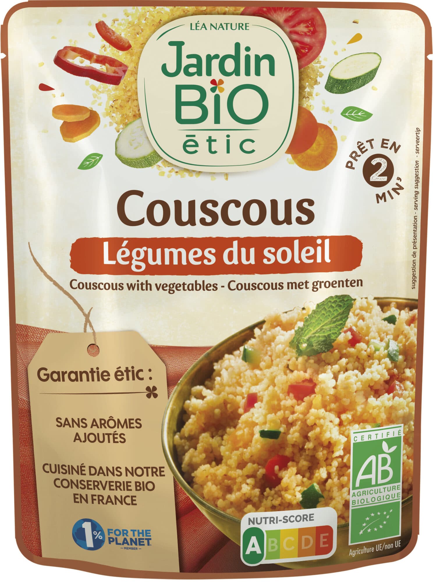 Organic Summer Veggies Couscous 1