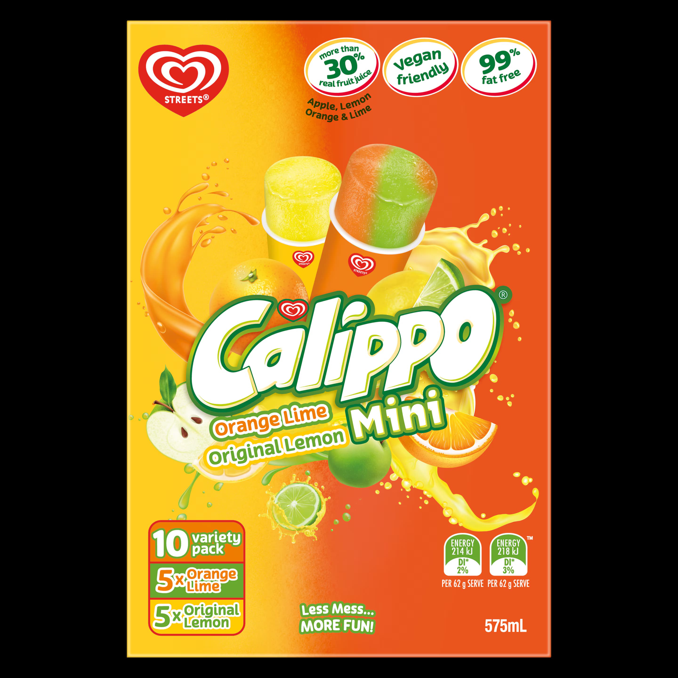 Calippo Mini Variety Pack - Streets