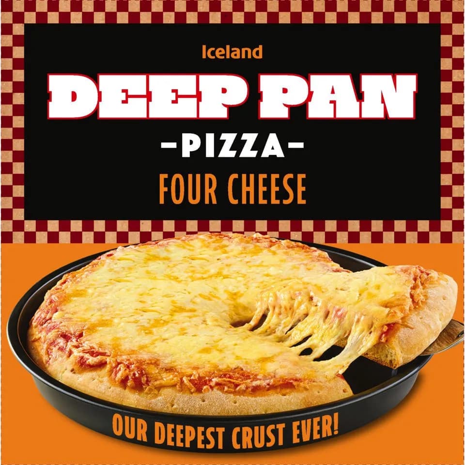 Deep Pan Four Cheese Pizza