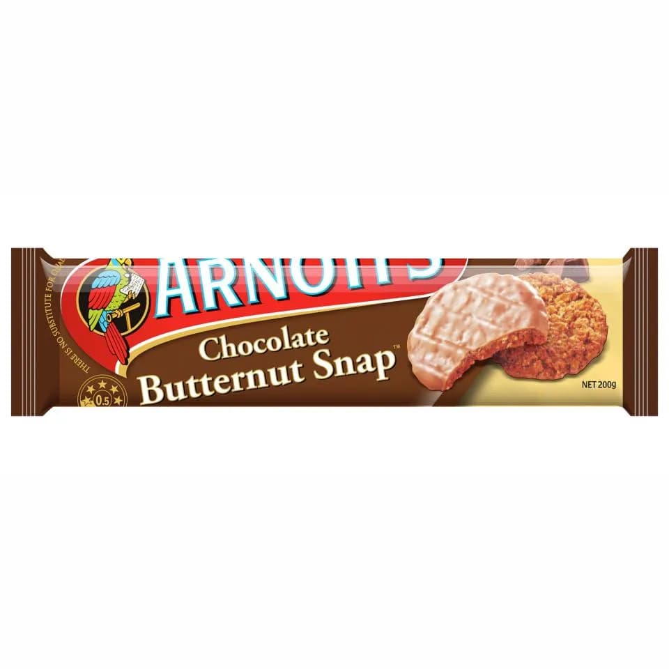 Chocolate Buttenut Snap