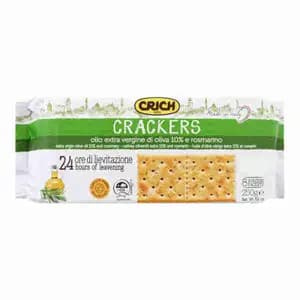 Crackers with Extra Virgin Olive Oil and Rosemary - Crich