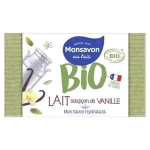 Organic Milk Vanilla Soap - Monsavon