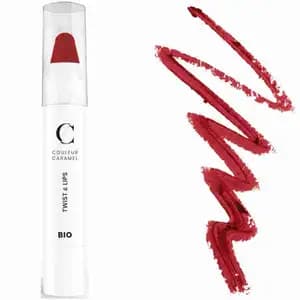 Twist & Lips N°407 Glossy Red - Couleur Caramel