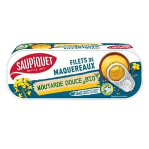 Mackerel Mustard Organic - Saupiquet