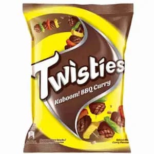BBQ Curry Chips - Twisties