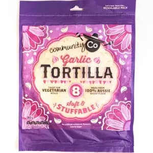 Tortillas Garlic - CommunityCo