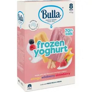 Frozen Yogurt Mango Wildberry Strawberry Ice Cream - Bulla - Bulla