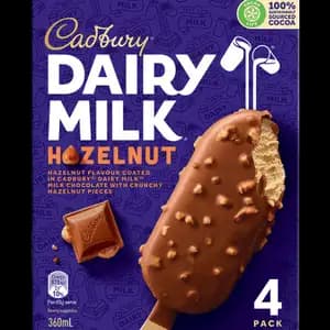 Hazelnut Ice Cream - Cadbury