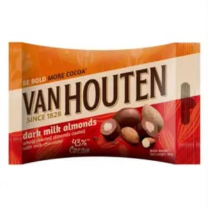 Almonds With Milk Chocolate - VanHouten