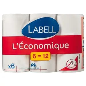Economy White Toilet Paper - Labell