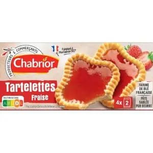 Tartelettes Strawberry - Chabrior