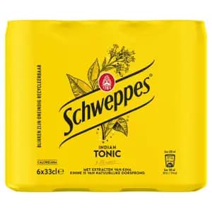 Indian Tonic Can Pack X6 - Schweppes