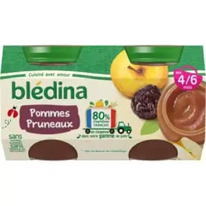 Apple Prune No Added Sugar from 4/6 Months - Blédina