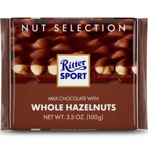 Milk Chocolate with Whole Hazelnut - Ritter Sport